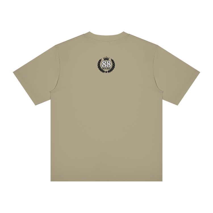 Christ-centered streetwear tee with bold YN varsity logo and Young Neighbors script, featuring Mark 12:31 scripture reference.