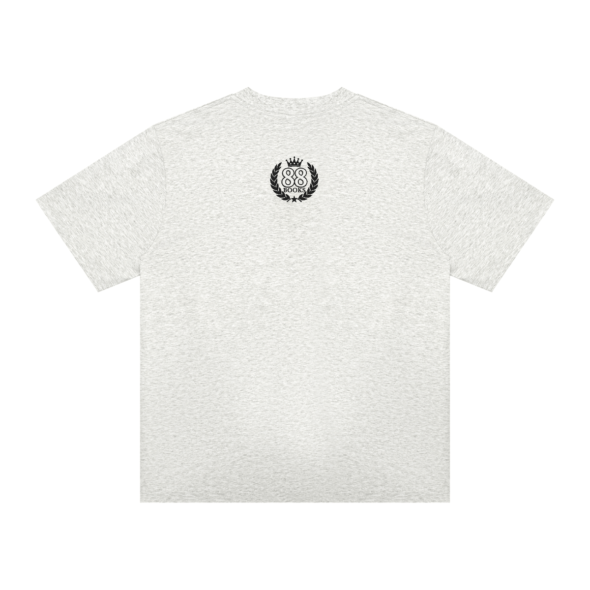 Christ-centered streetwear tee with bold YN varsity logo and Mark 12:31 scripture on light color fabric