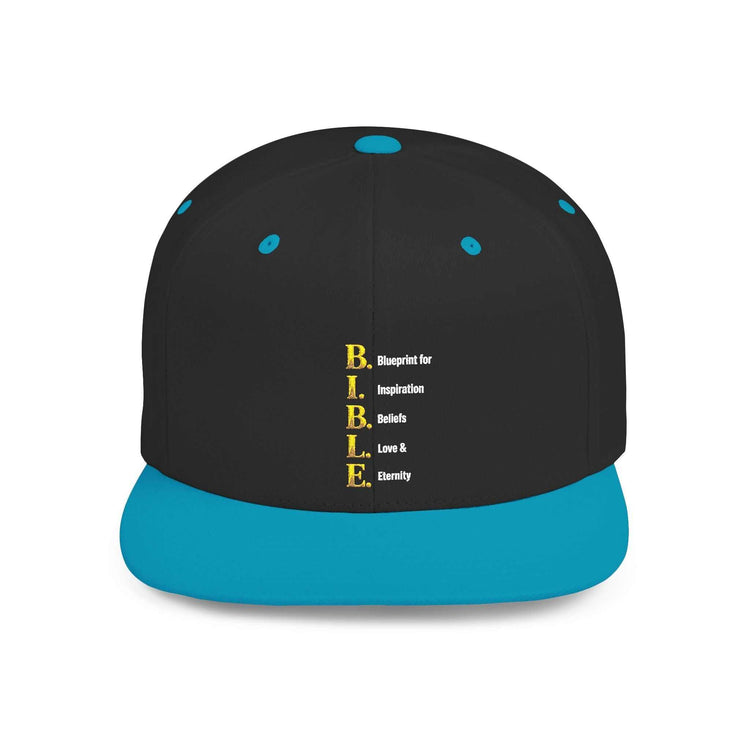 Emoji Mood Tracker snapback hat with embroidered playful emoji design and adjustable closure