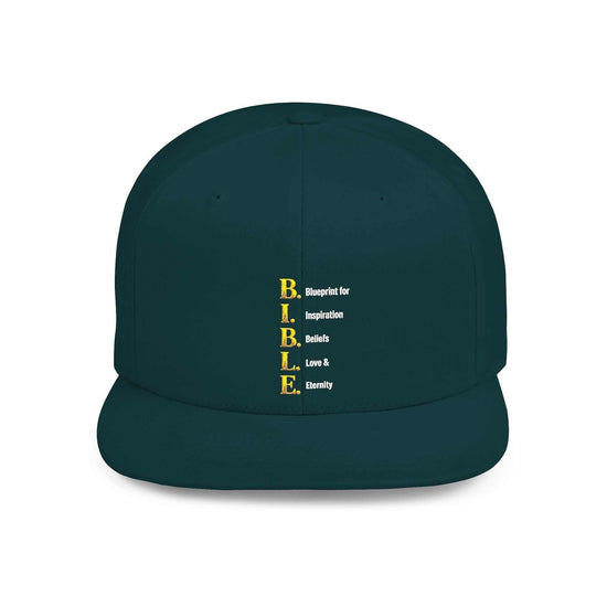Emoji Mood Tracker snapback hat with embroidered emoji design and adjustable closure.