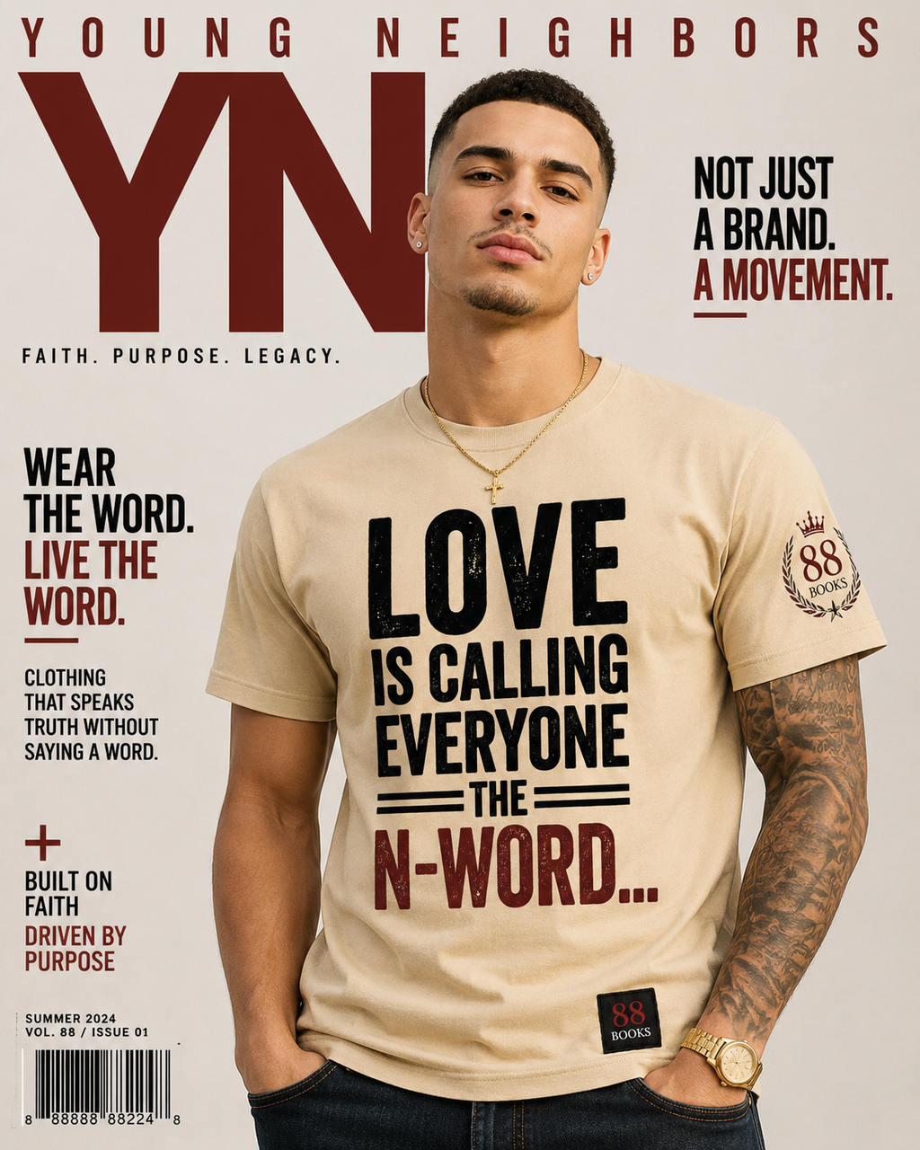 Love Is Calling Everyone Neighbor Tee