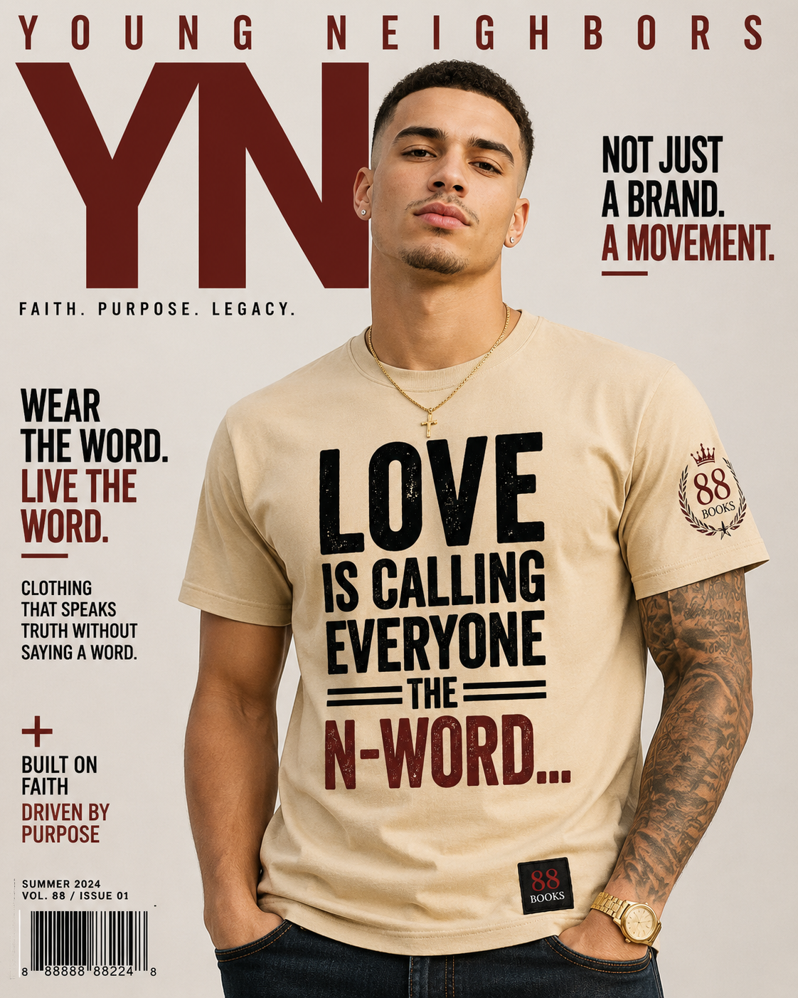 Love Is Calling Everyone Neighbor Tee