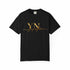 Front view of a Premium Cotton T-Shirt made from 100% cotton, showcasing a classic crew neck and soft, breathable fabric.