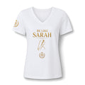 Women's Relaxed Heather CVC V-Neck Tee