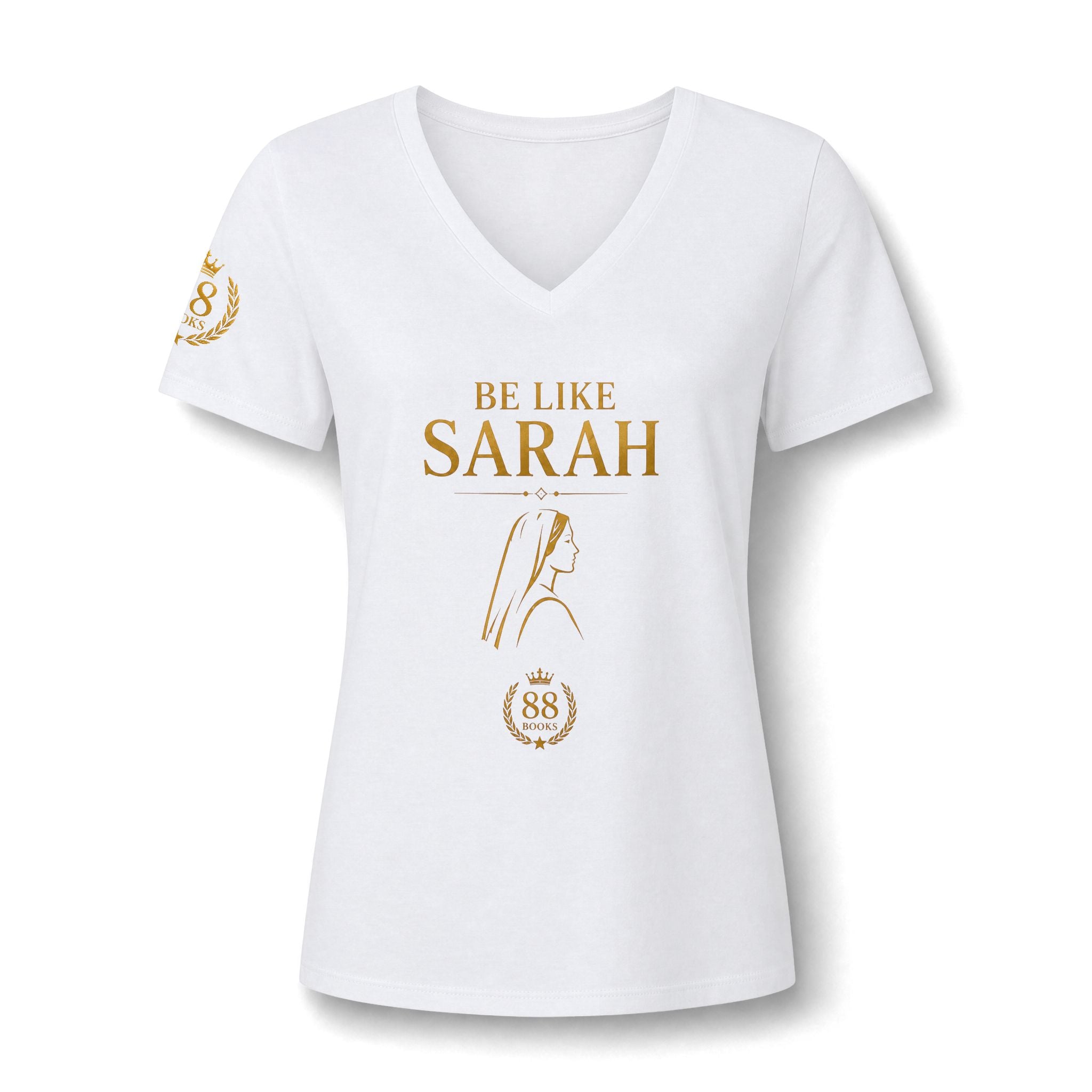 Women's Relaxed Heather CVC V-Neck Tee