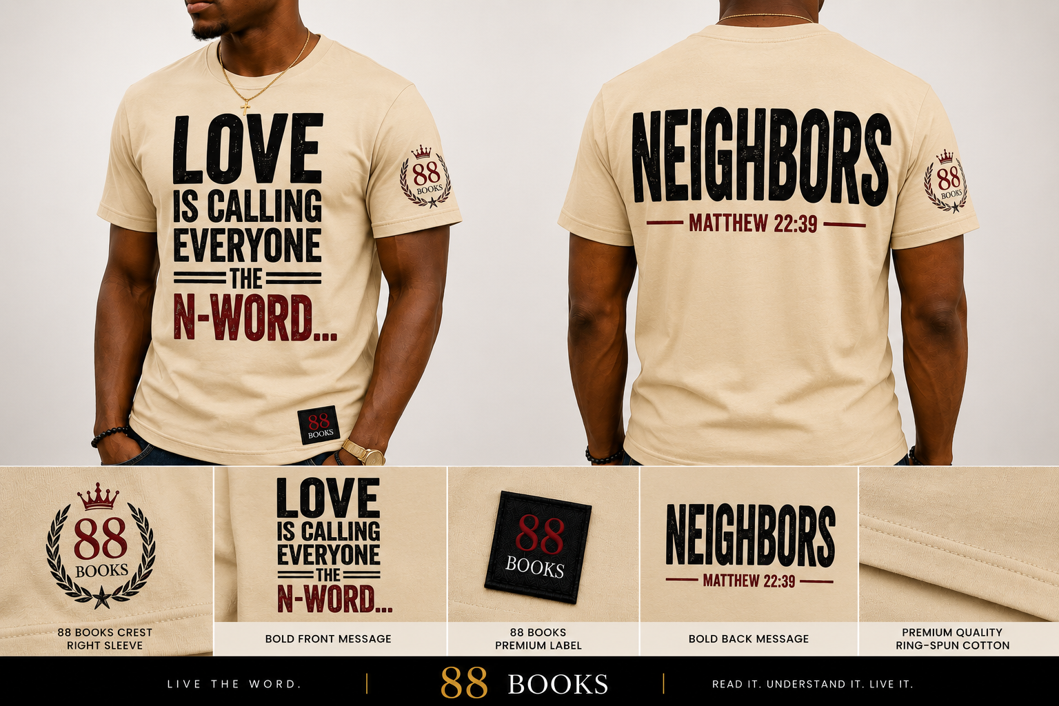 Love Is Calling Everyone Neighbor Tee