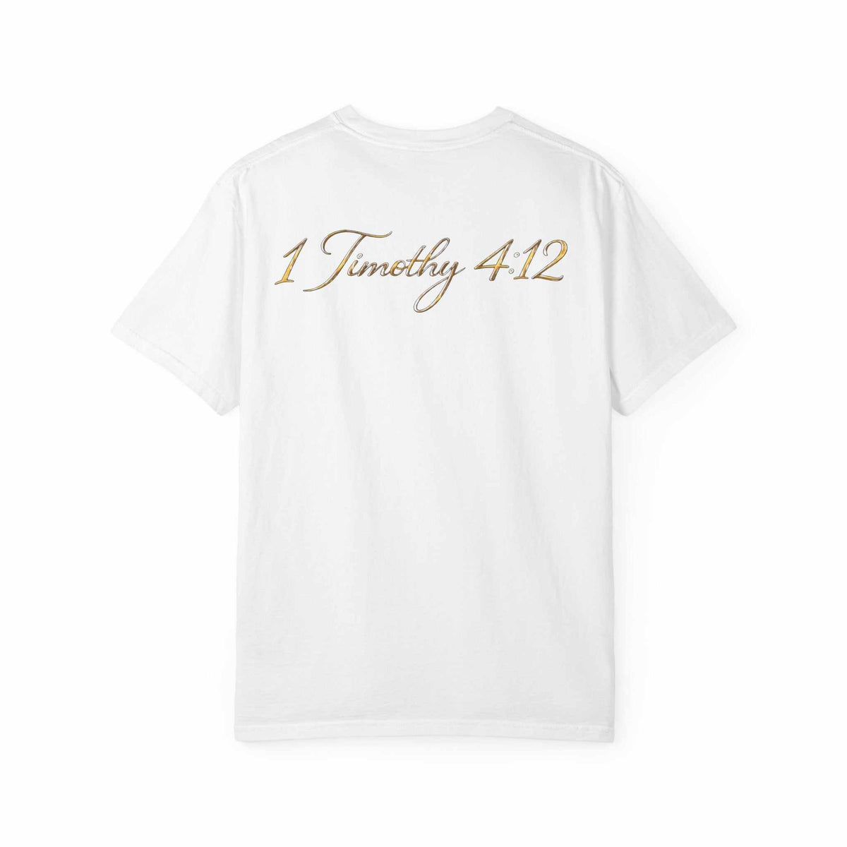 Premium cotton T-shirt in classic fit, soft breathable fabric for everyday comfort and versatile style
