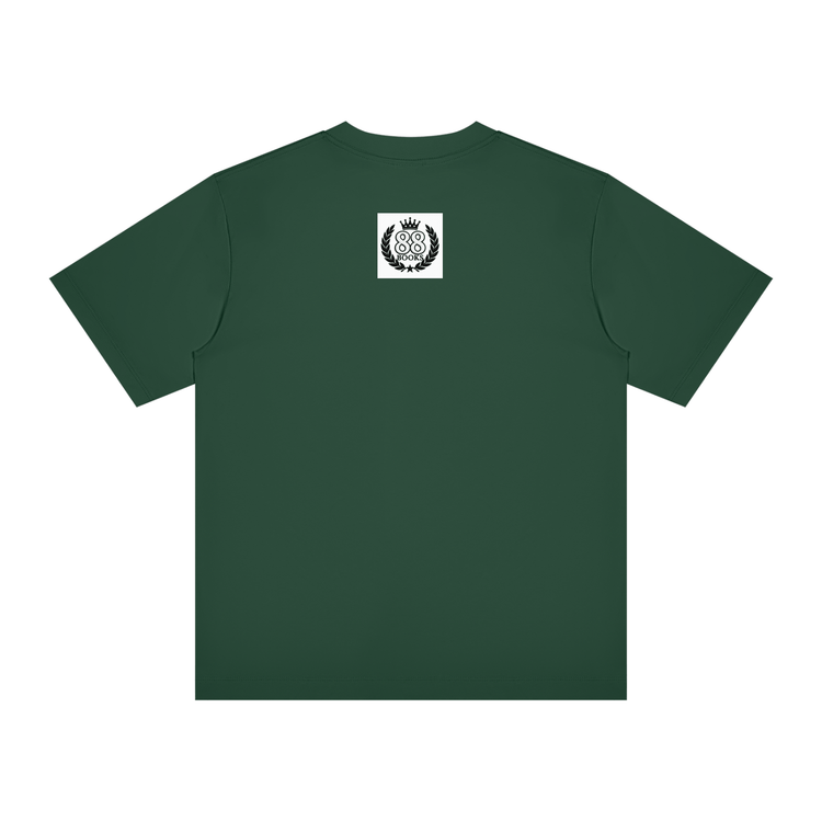 Young Neighbors Signature Tee with varsity YN logo and Mark 12:31 scripture in unisex streetwear design