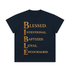 Unisex lightweight cotton t-shirt with classic fit and round neck