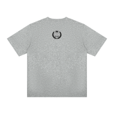 Christ-centered streetwear tee with bold YN varsity logo and Mark 12:31 scripture on soft heavyweight cotton