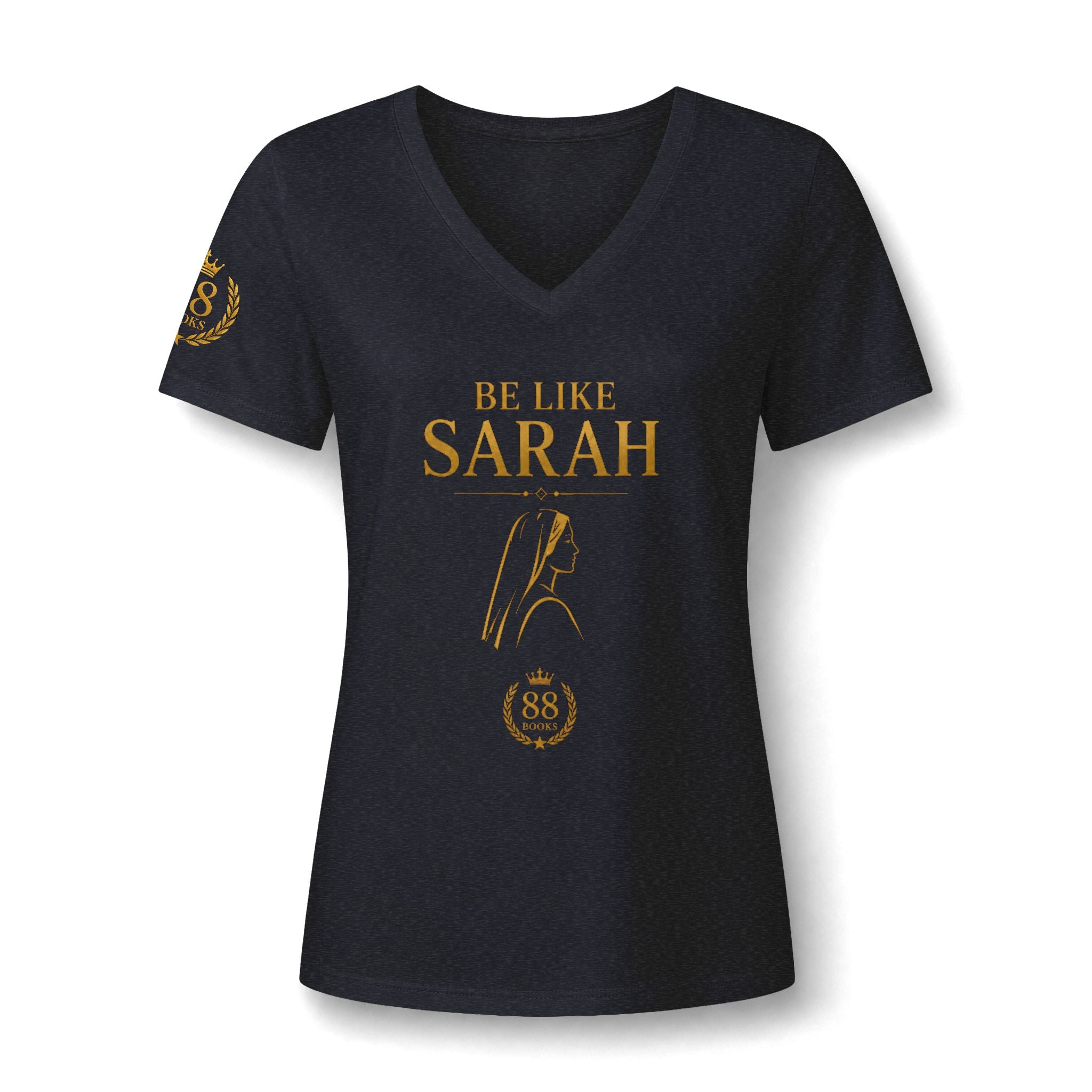 Women's Relaxed Heather CVC V-Neck Tee