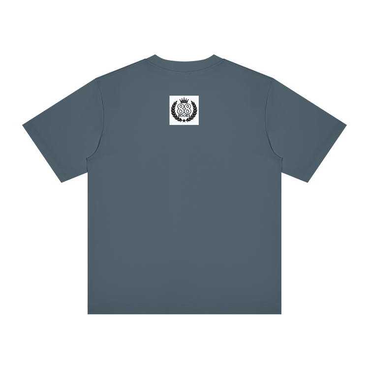Young Neighbors Signature Tee with varsity YN logo and Mark 12:31 scripture reference in black streetwear style