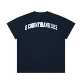 unisex lightweight cotton classic fit t-shirt with round neck and short sleeves