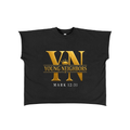 Raw Edge Boxy Non-Shrink T-Shirt