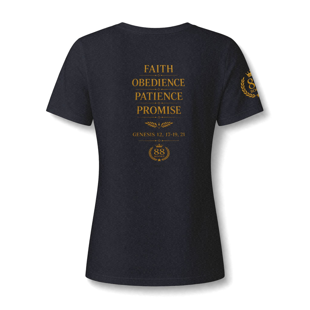 Women's Relaxed Heather CVC V-Neck Tee