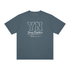 Young Neighbors Signature Tee in white with varsity-style YN logo and Mark 12:31 scripture text