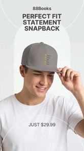 Light color B.I.B.L.E Snapback hat made from breathable acrylic-wool blend with six-panel ventilation, ideal for all-day wear Emoji Mood Tracker style