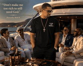 88 Books Signature I AM Luxury Heavyweight Tee Shirt