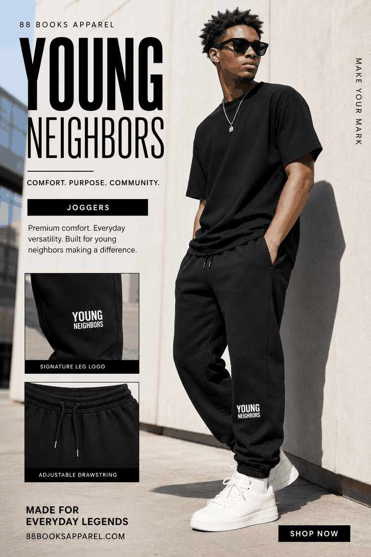 Young Neighbors™ Signature Sweatpants in comfortable stylish design