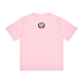Christ-centered streetwear tee with bold YN varsity logo and Young Neighbors script on light color fabric