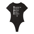 Women's Mineral Wash Crewneck B.I.B.L.E Bodysuit