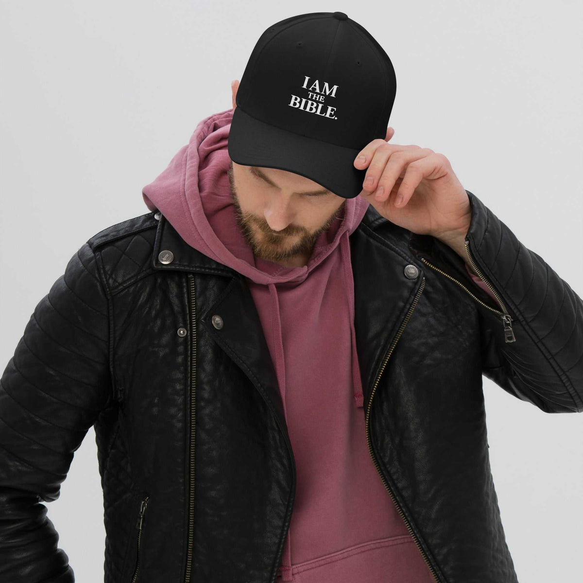 Structured twill cap with six-panel design, curved brim, breathable eyelets, and adjustable back strap for everyday wear