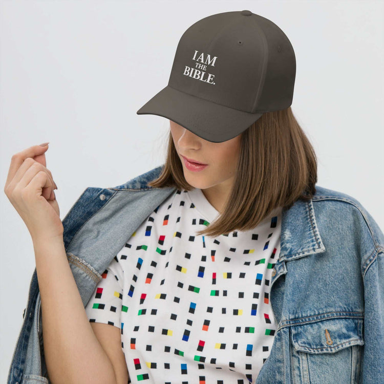 Structured Twill Cap in premium twill fabric with six-panel design, curved brim, breathable eyelets, and adjustable back strap for everyday wear and outdoor activities