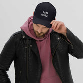 structured twill cap with six-panel design and adjustable back strap for everyday wear