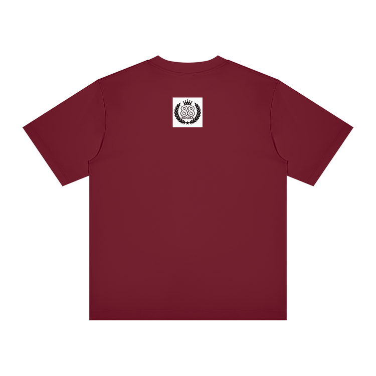 Young Neighbors Signature Tee with varsity-style YN logo and Mark 12:31 scripture print in premium cotton