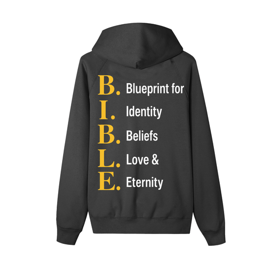 Unisex Essential Zip-up fleece hoodie in apricot, black, and grey with zipper and hood, made of cotton-polyester blend