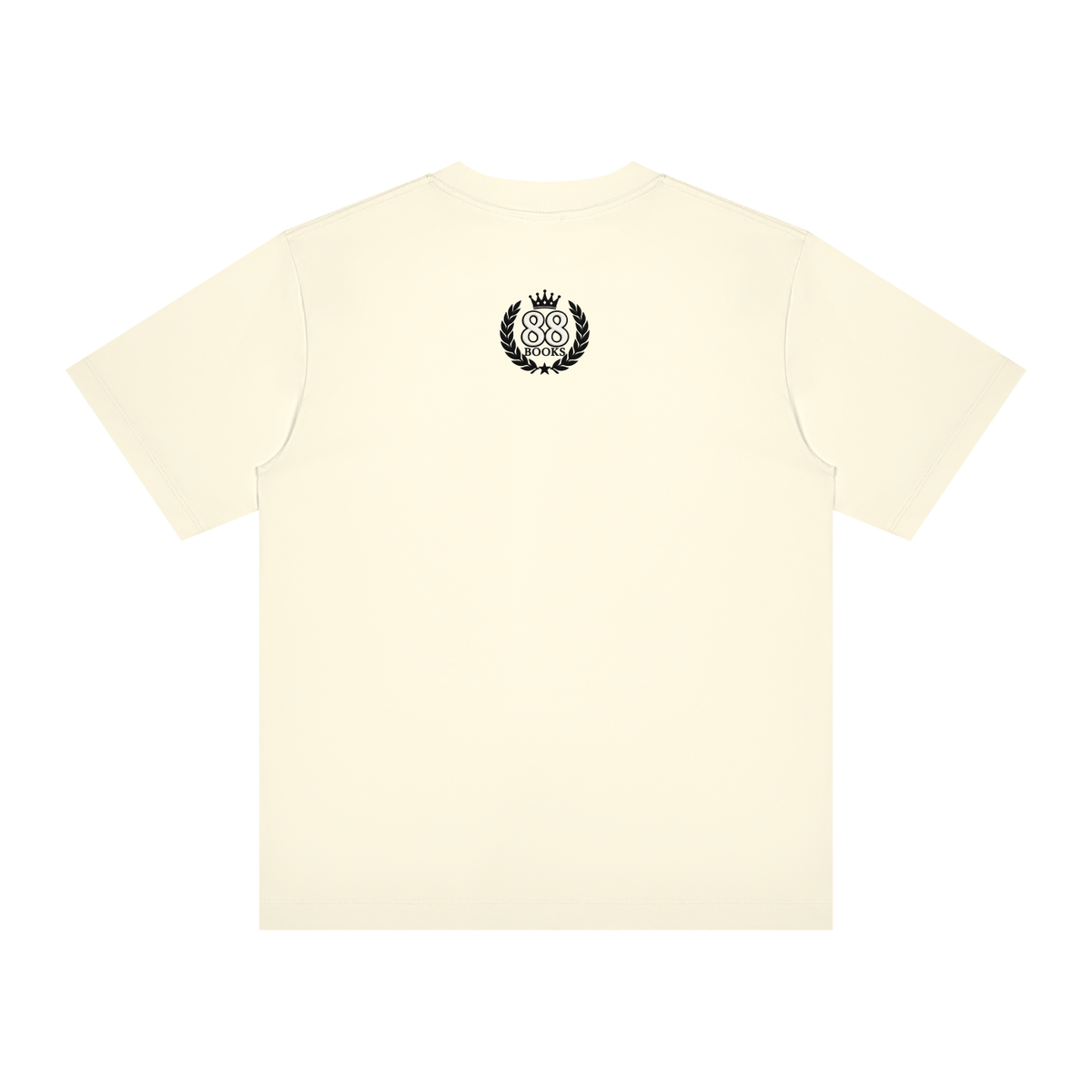 Christ-centered streetwear tee with bold YN varsity logo and Young Neighbors script on light color fabric