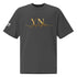 Oversized Signature Tee with relaxed fit and drop shoulders in cotton fabric for casual wear