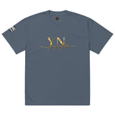 Oversized Signature Tee in relaxed fit made from premium cotton for all-day comfort and style