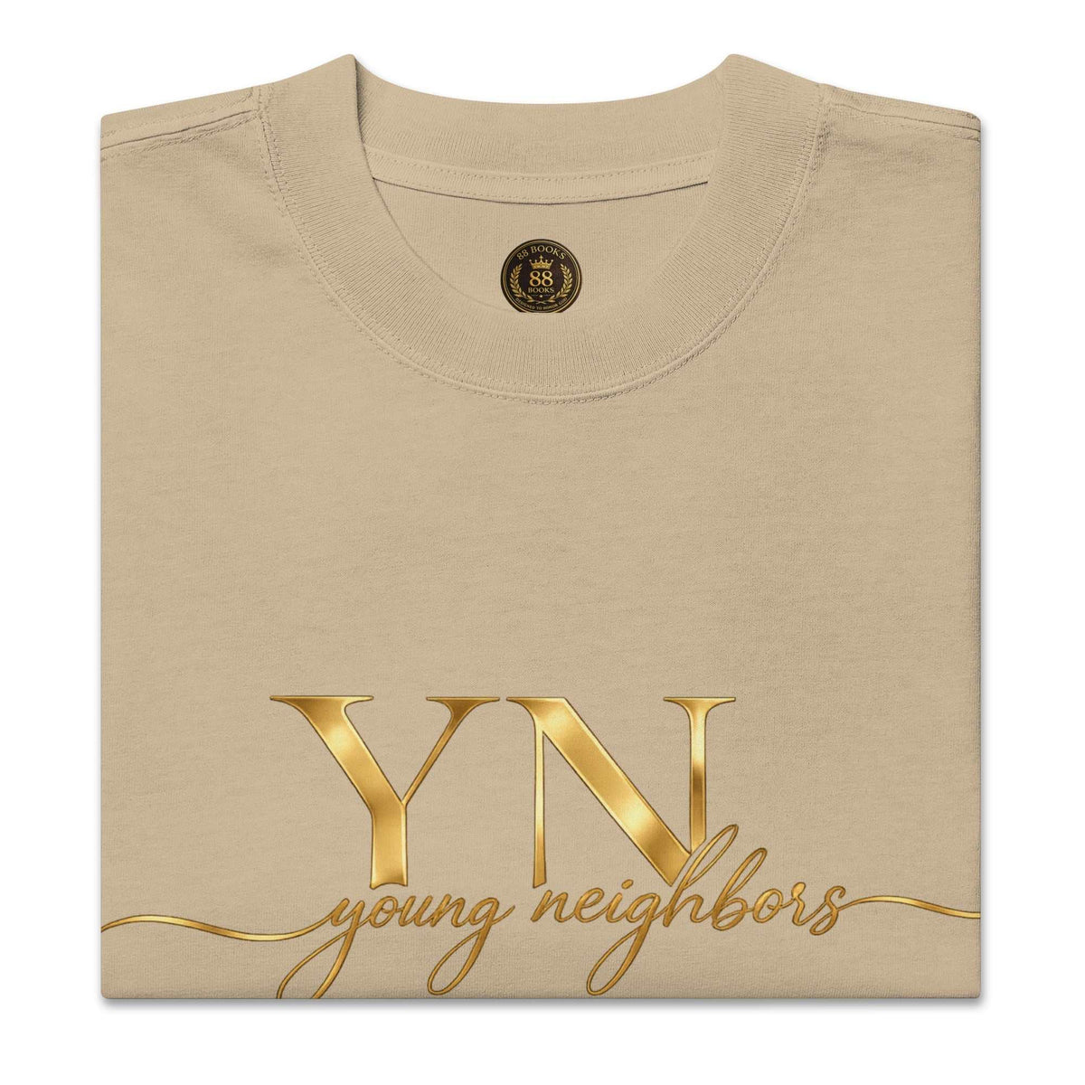 Oversized Signature Tee in premium cotton with relaxed fit for stylish everyday comfort