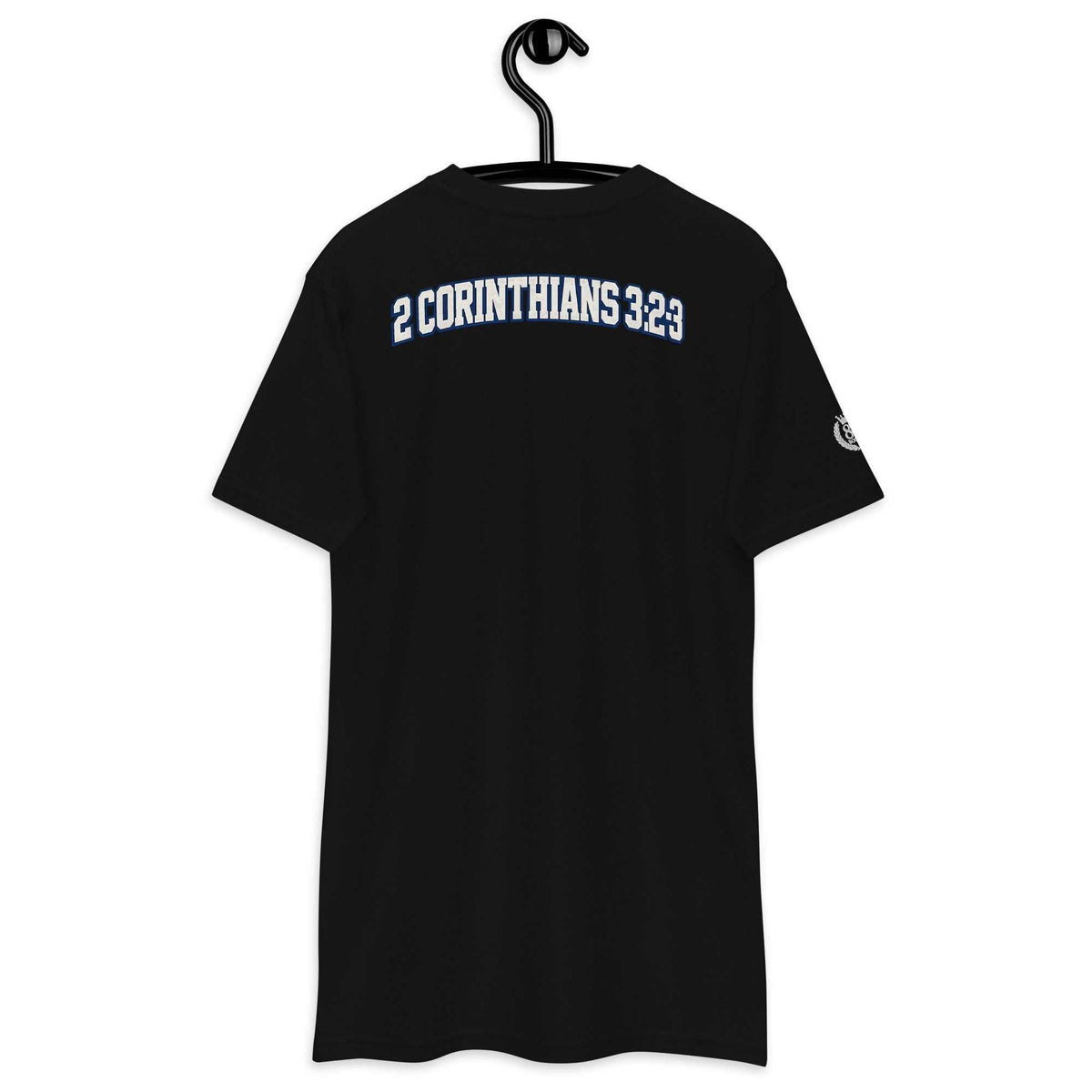 88 Books Signature I AM Luxury Heavyweight Tee in black