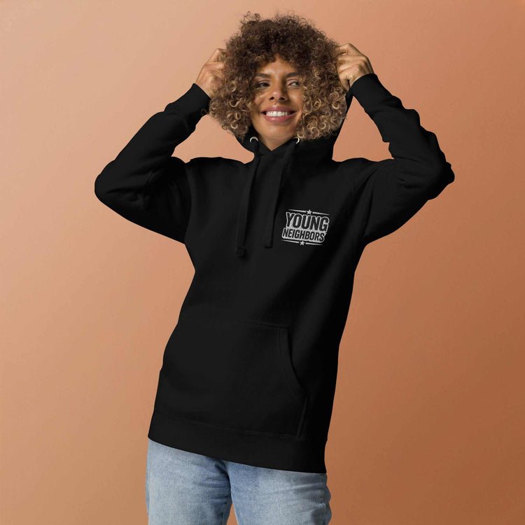 Premium embroidered hoodie with soft fabric and adjustable hood for everyday comfort and style