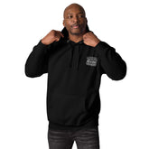 Premium embroidered hoodie with soft fabric and adjustable hood for stylish comfort