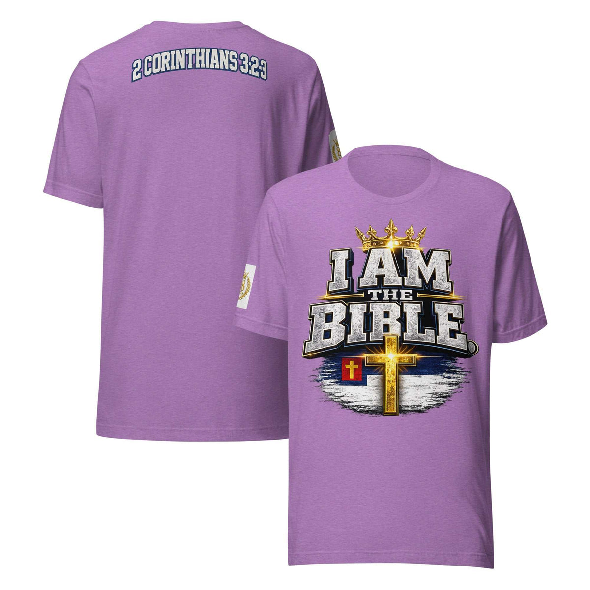 Premium Heavyweight Tee in durable heavyweight fabric with structured fit and classic crew neckline