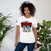 Premium unisex t-shirt laid flat showcasing quality fabric and simple stylish design
